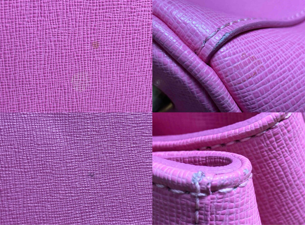 FURLA フルラ リンダ トートバッグ ピンク_画像8