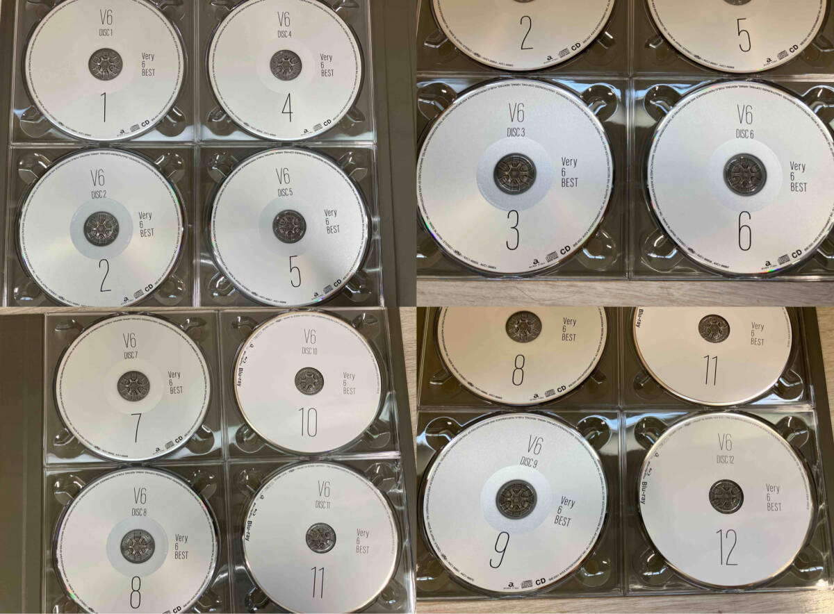 CD Blu-ray V6 Very 6 BEST ［9CD＋3Blu-ray］　　坂本昌行　長野博　井ノ原快彦　森田剛　三宅健　岡田准一_画像4