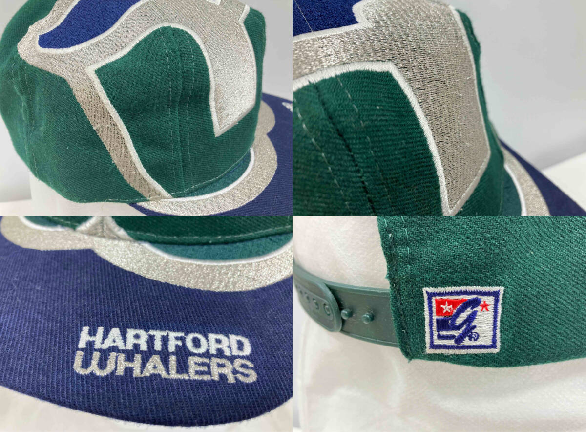 NHL ハートフォード　ホエーラーズ　90’sキャップ