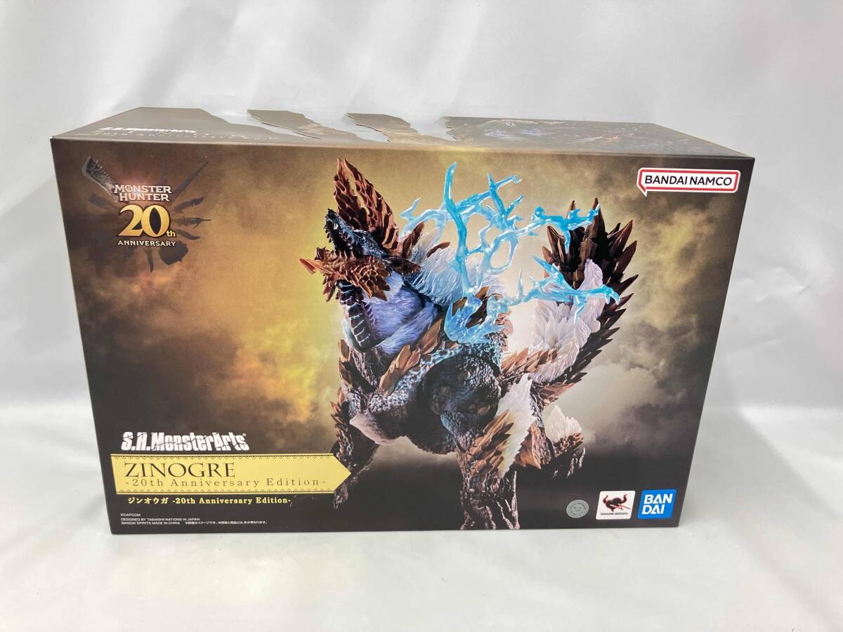 未開(kāi)封品 S.H.MonsterArts ジンオウガ -20th Anniversary Edition- モンスターハンター
