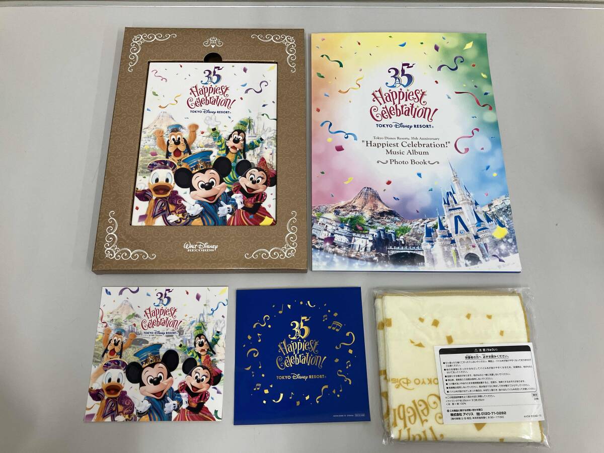東京ディズニーリゾート 35周年 'ハピエストセレブレーション!' ミュージック・アルバム デラックス・ボックス 初回生産限定スペシャルBOX_画像3