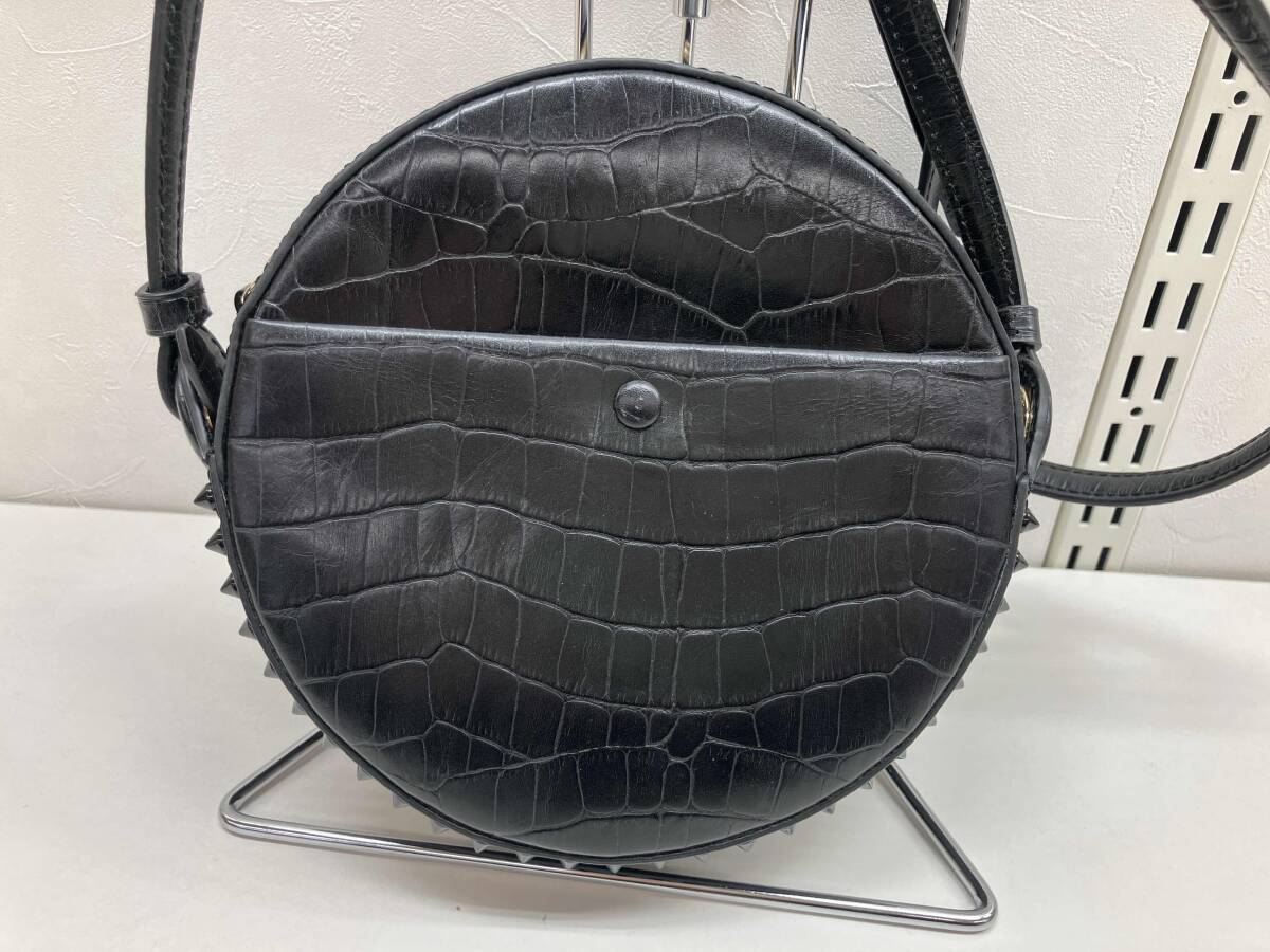 COLEHAAN×RODARTE コールハーン スタッズ サークルバッグ ショルダーバッグ ブラック
