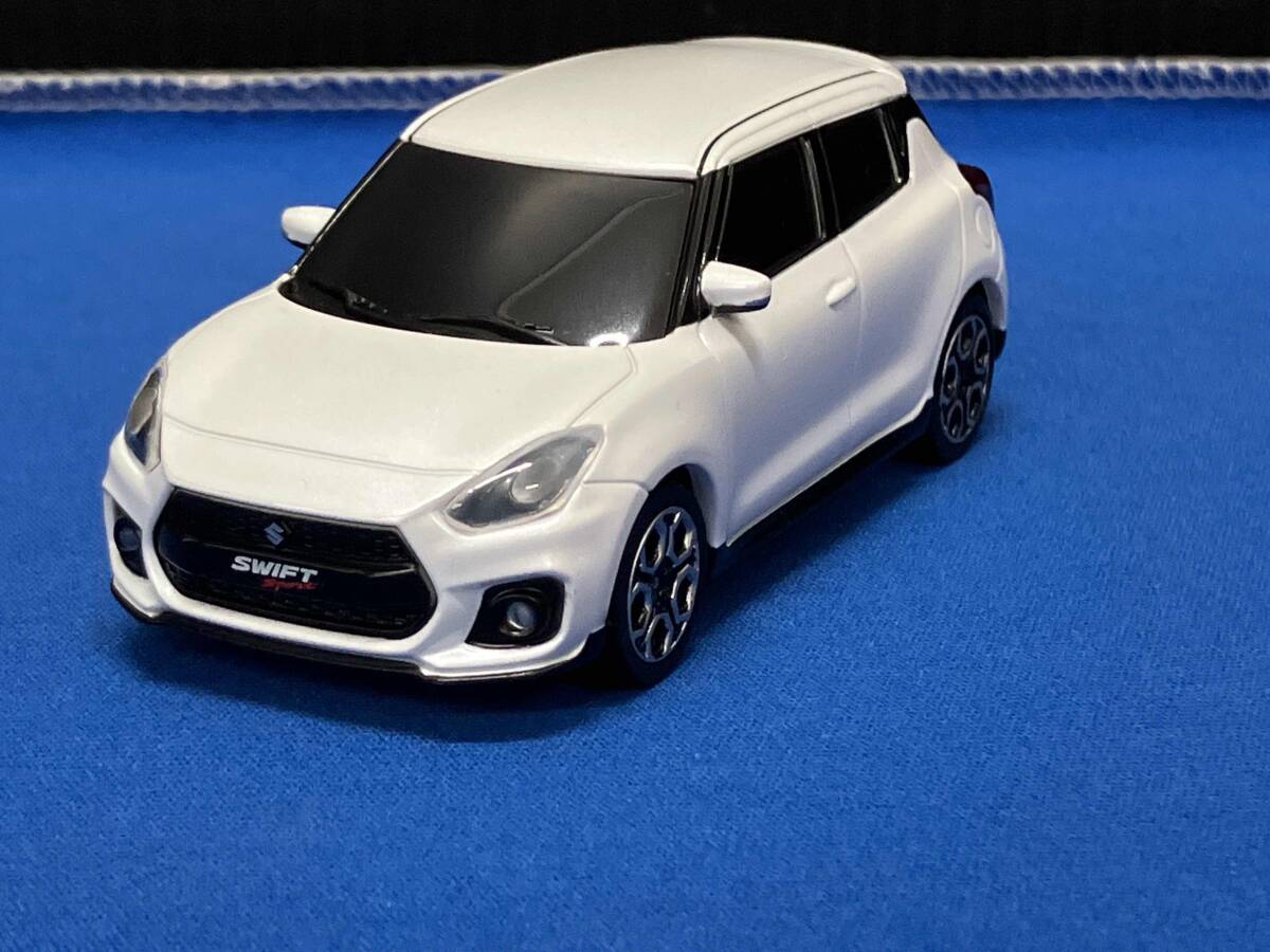 スイフトスポーツ 1/43 プルバッグミニカー【ホワイト】 激レア! ZC33S スイフトスポーツ ホワイト プルバックカー