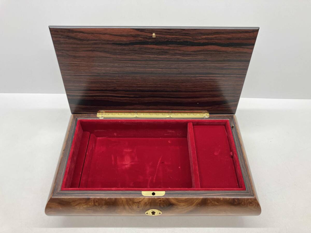 REUGE ювелирные изделия кейс музыкальная шкатулка ключ имеется [I sola di Capri] дракон ju