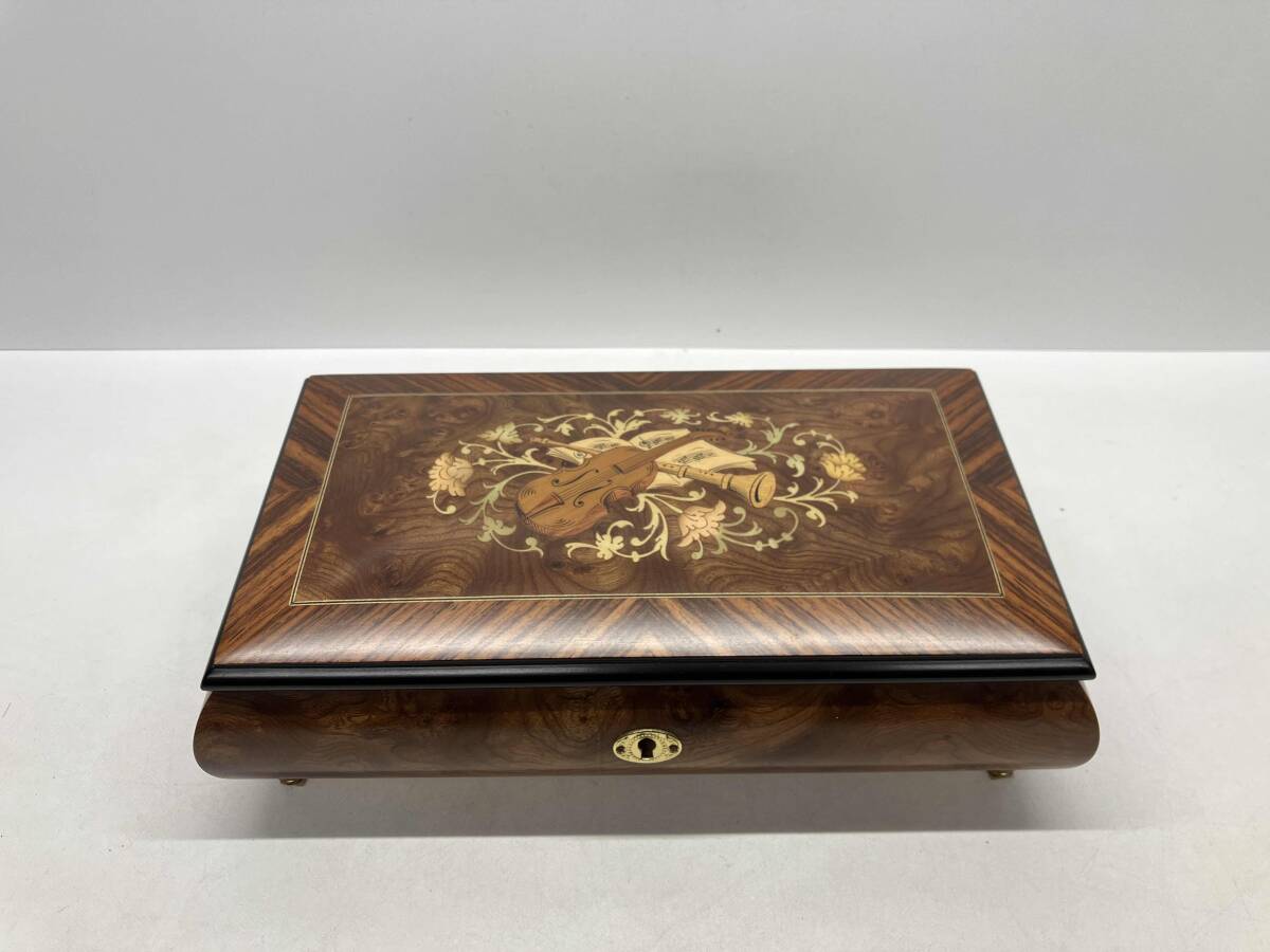 REUGE ювелирные изделия кейс музыкальная шкатулка ключ имеется [I sola di Capri] дракон ju