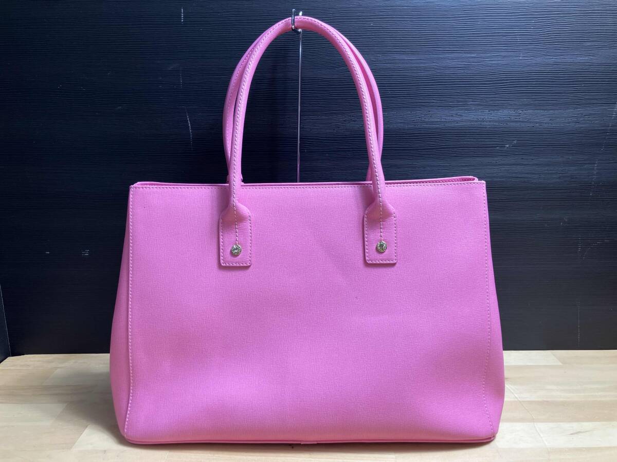 FURLA フルラ リンダ トートバッグ ピンク_画像2