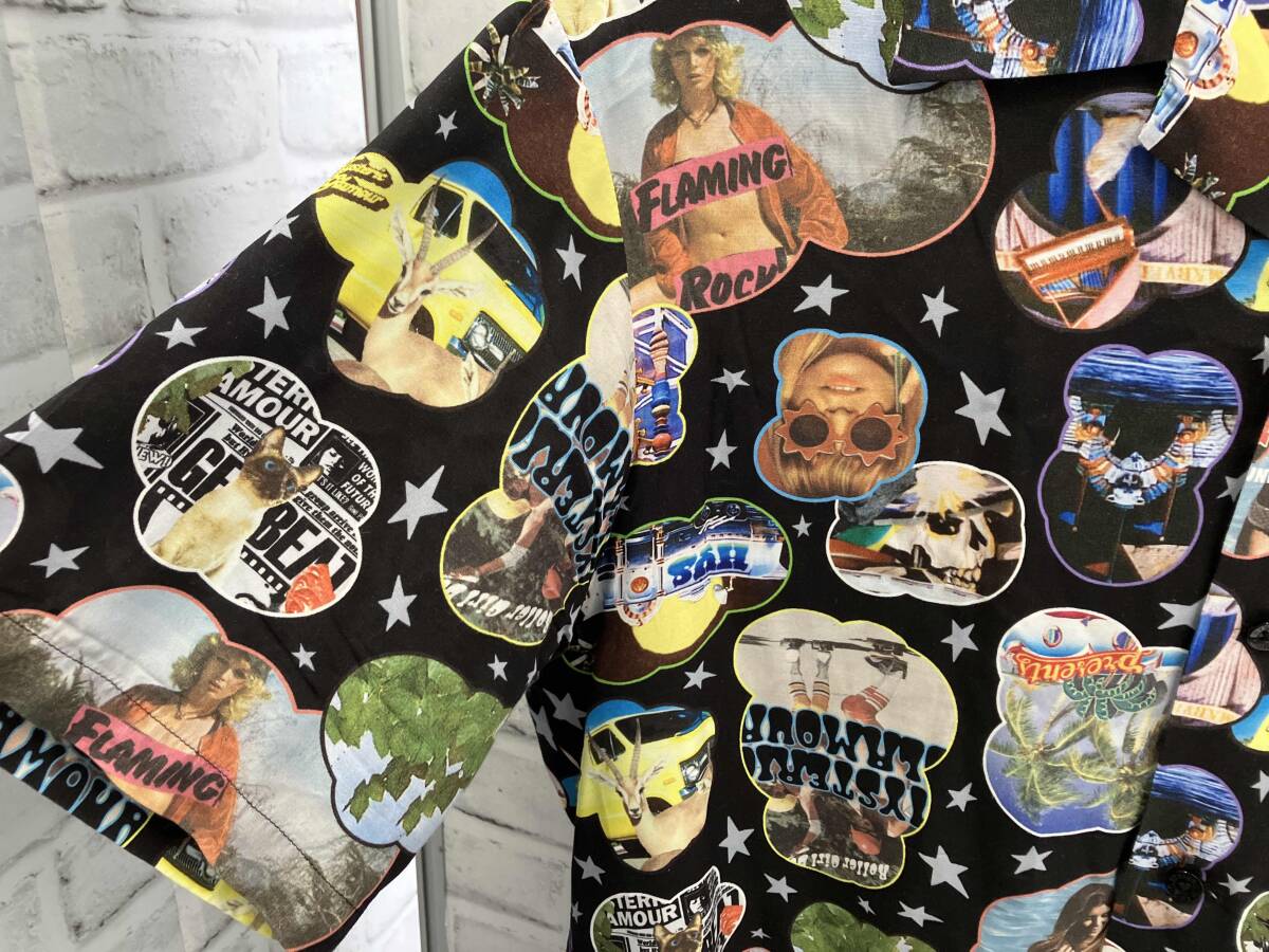 HYSTERIC GLAMOUR/アロハシャツ/総柄/Mサイズ/ヒステリックグラマー/レーヨン/02211AH07