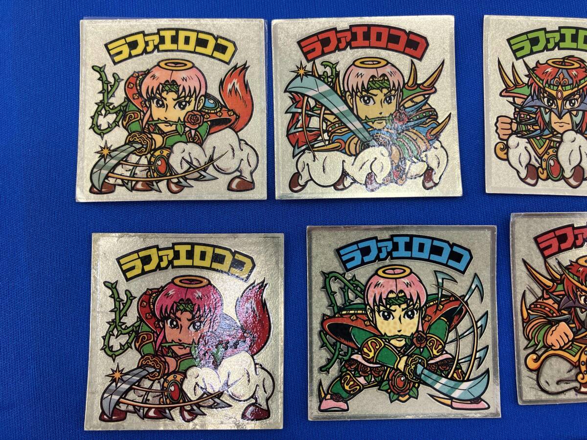 LOTTE 舊ビックリマン　シール　悪魔vs天使シール　ヘッド　ラファエロココ　まとめ売り