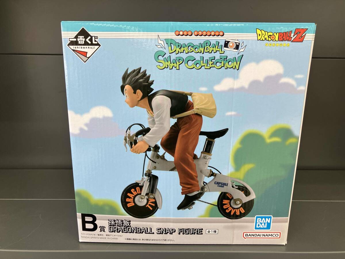 B賞 孫悟飯 DRAGONBALL SNAP FIGURE 一番くじ ドラゴンボール DRAGONBALL SNAP COLLECTION ドラゴンボール