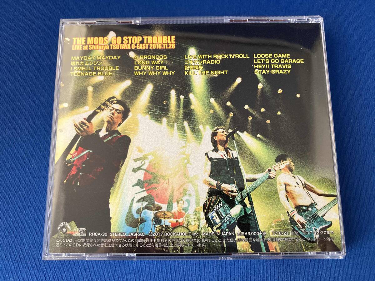 THE MODS / CD / GO STOP TROUBLE / 帯、ポスターあり