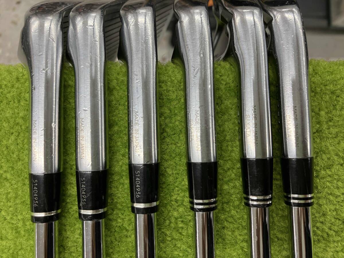 ホンマゴルフ　TOUR WORLD 737VS アイアンセット　5?10 6本セット N.S.PRO MODUS3 TOUR105 フレックスS ヘッドカバーなし　付屬品なし