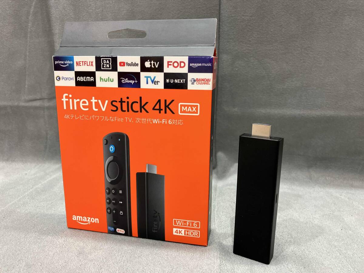 Amazon FireTV Stick 4K MAX Wi-Fi 6(20-03-19)