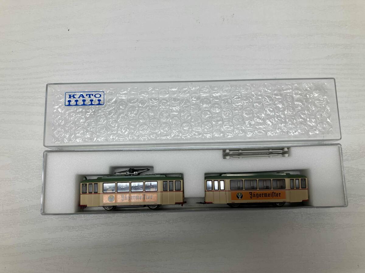 ジャンク 動作確認済 KATO Nゲージ 14616 DUEWAG ハノーバー　路面電車 イェガーマイスター