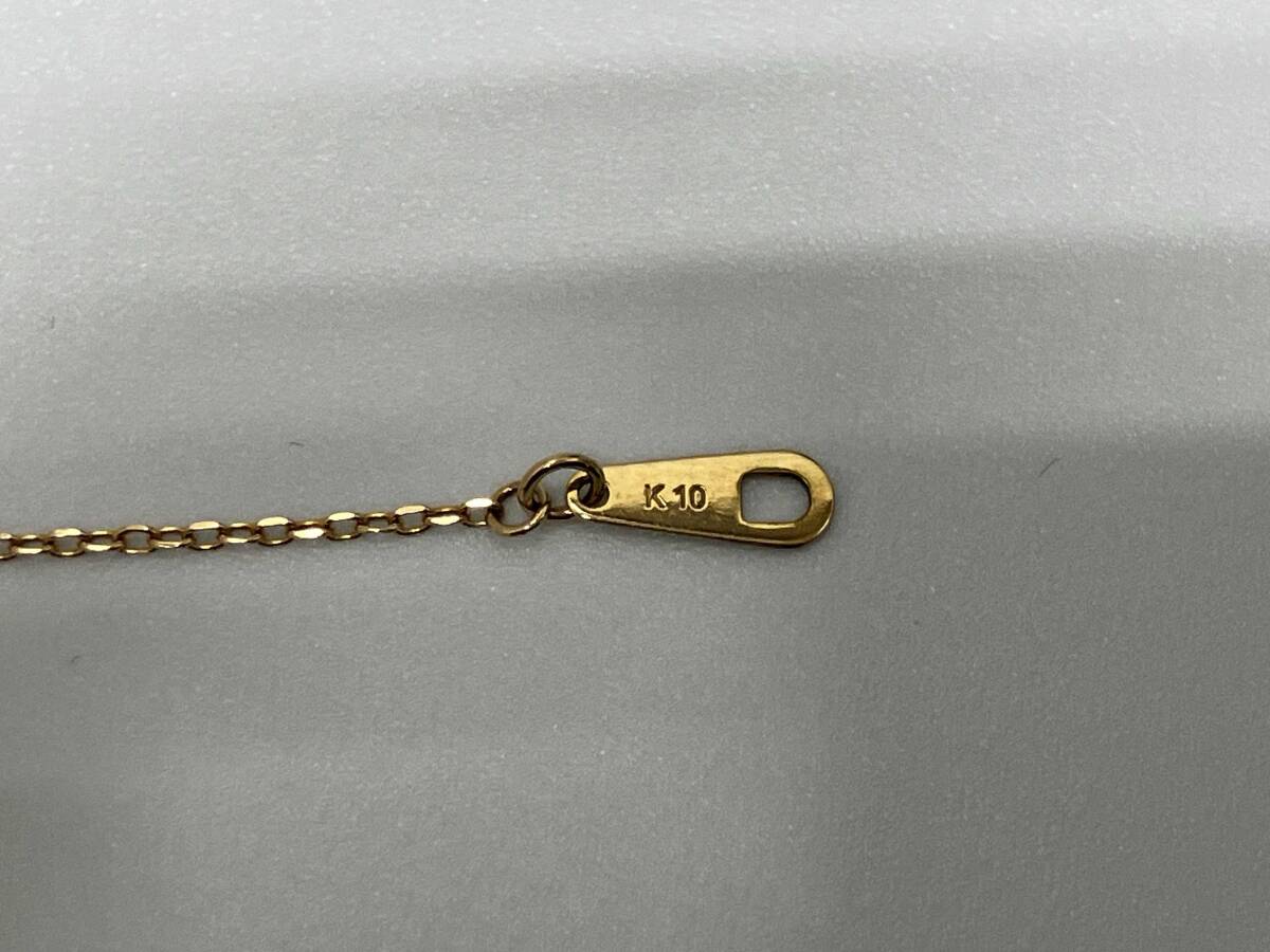 K10/41cm/0.8g ネックレス_画像5