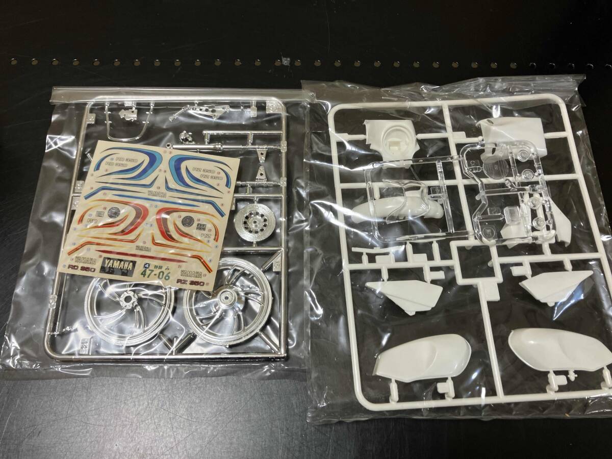 現狀品 プラモデル タミヤ ヤマハRZ350 1/12 オートバイシリーズ