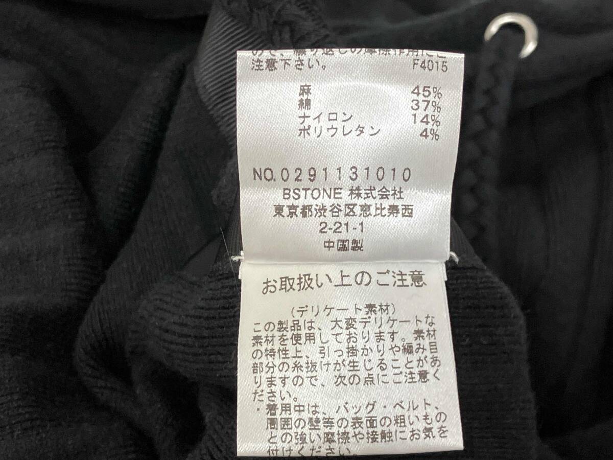 AMERI 0291131010 ブラック ノースリーブワンピース