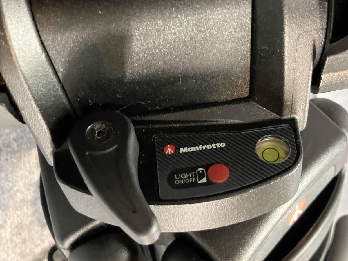 Manfrotto ライト ウェイトビデオ三腳 525MVB 三腳(※▲ゆ24-10-10)