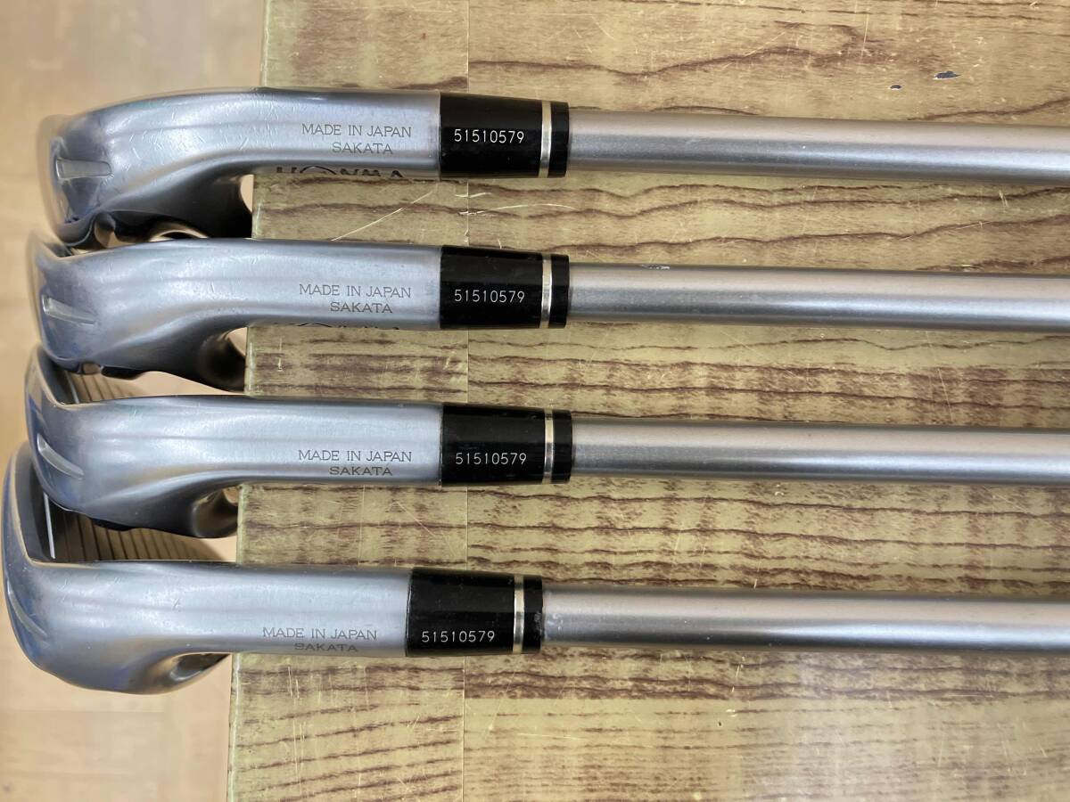 HONMA GOLF BeZEAL 535 ホンマゴルフ　ビジール　アイアン4本セット_画像4