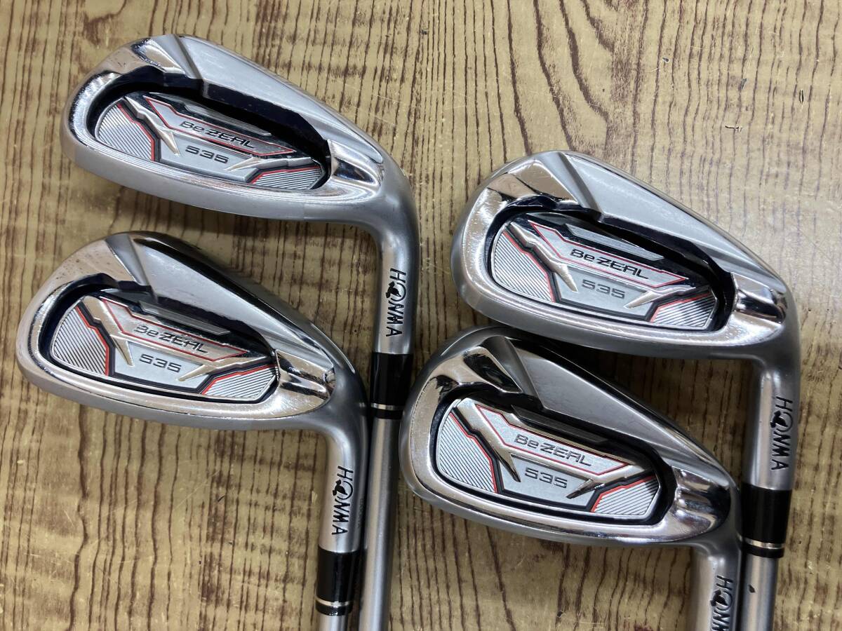 HONMA GOLF BeZEAL 535 ホンマゴルフ　ビジール　アイアン4本セット_画像1