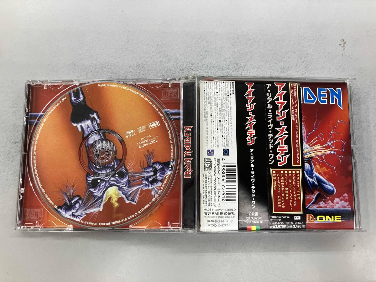 アイアン・メイデン CD リアル・ライヴ・デッド・ワン_画像3