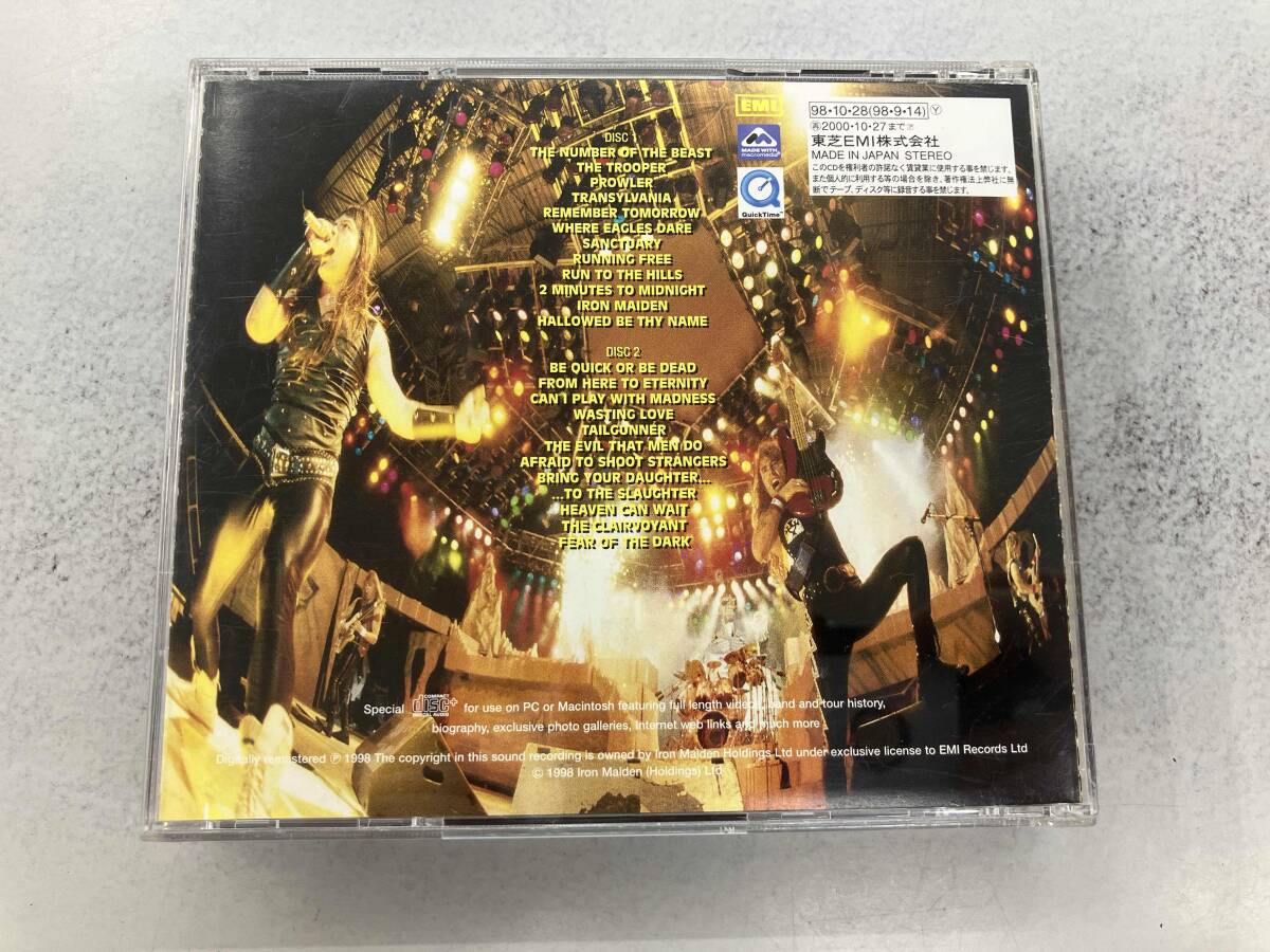 アイアン・メイデン CD リアル・ライヴ・デッド・ワン_画像2