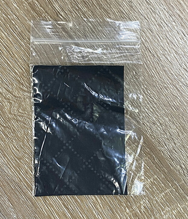 24AW COMME des GARCONS フェイクレザー2WAYノースリーブワンピース M ブラック GN-O001 コムデギャルソン