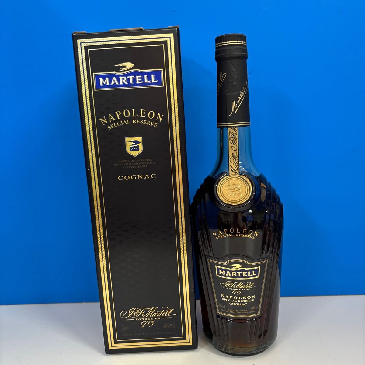 1.【未開栓?保管品】 MARTELL NAPOLEON SPECIAL RESERVE コニャック 1715 700ml ナポレオン マーテル