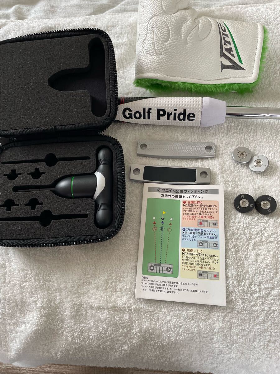 VATICPutterマレットタイプ【スラントネック】 P-013 VATIC GOLF Putterマレットタイプ【スラントネック】 P-013 定価