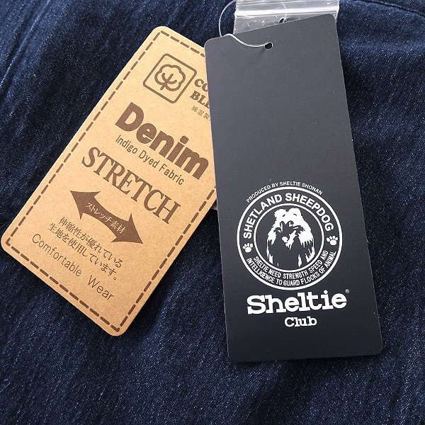 新品 シェルティークラブ 25SS ストレッチ デニム パンツ LL 紺 【SH1451114_78_LL】 Sheltie Club テーパード 春夏 メンズ