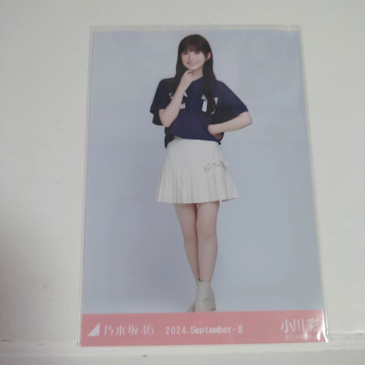 小川彩 乃木坂46 生写真 リボンコーデ 2024.september 乃木坂46 生写真 小川彩 リボンコーデ 2024 september ヒキ