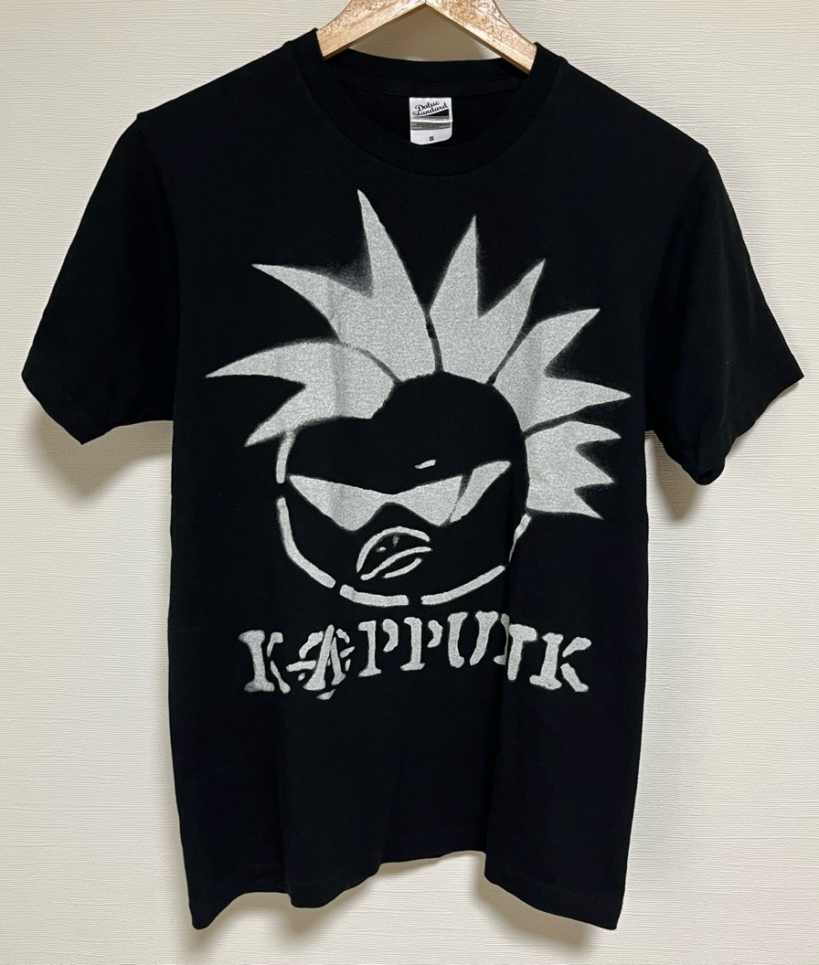 KAPPUNK Tシャツ S 古着 黒 ブラック カッパンク パンク ハードコア ジャパコア ノイズ_画像1