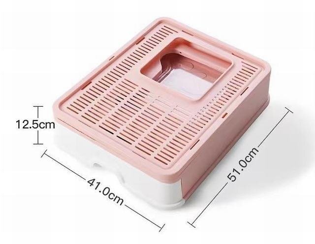 貓用トイレ 大型　貓砂飛散防止 折り畳み式 ペット用品　ネコ生活　貓用品 貓 ねこ トイレ　匂いが出にくい　引き出し式の取り 箱型　