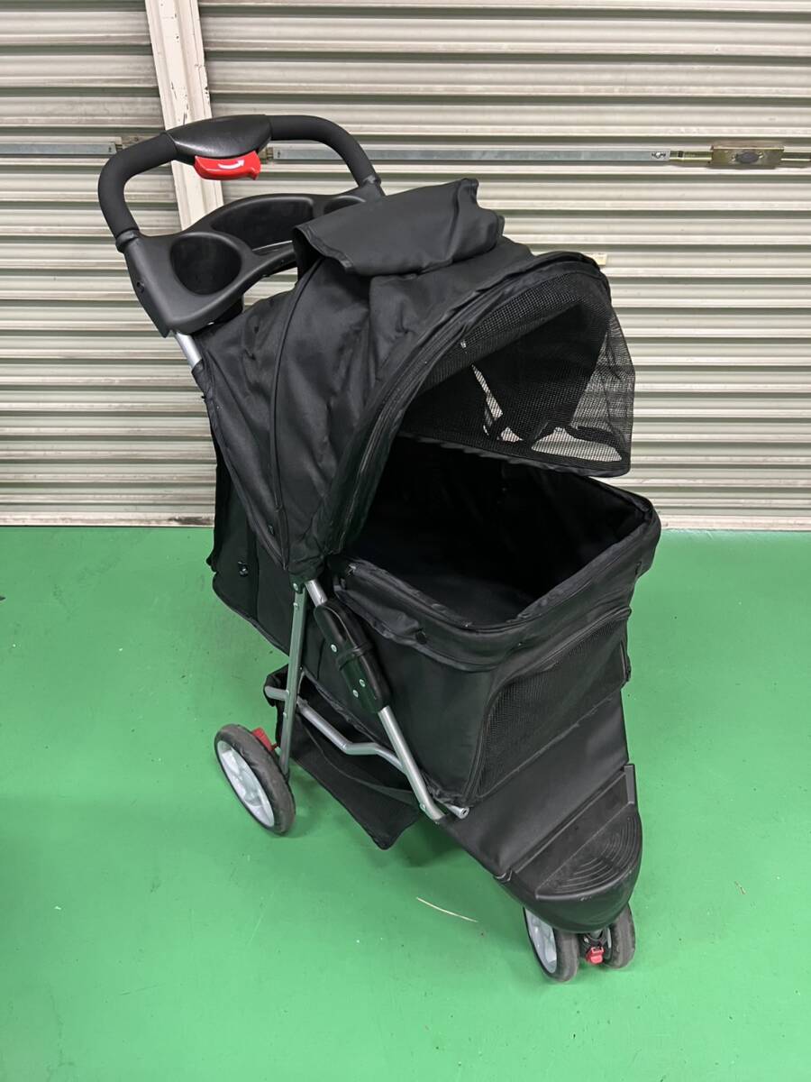 ペットカート　小型犬中型犬用　ペットバギー　三輪ベビーカー