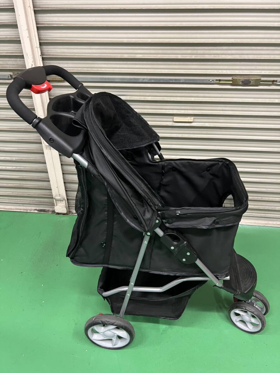 ペットカート　小型犬中型犬用　ペットバギー　三輪ベビーカー
