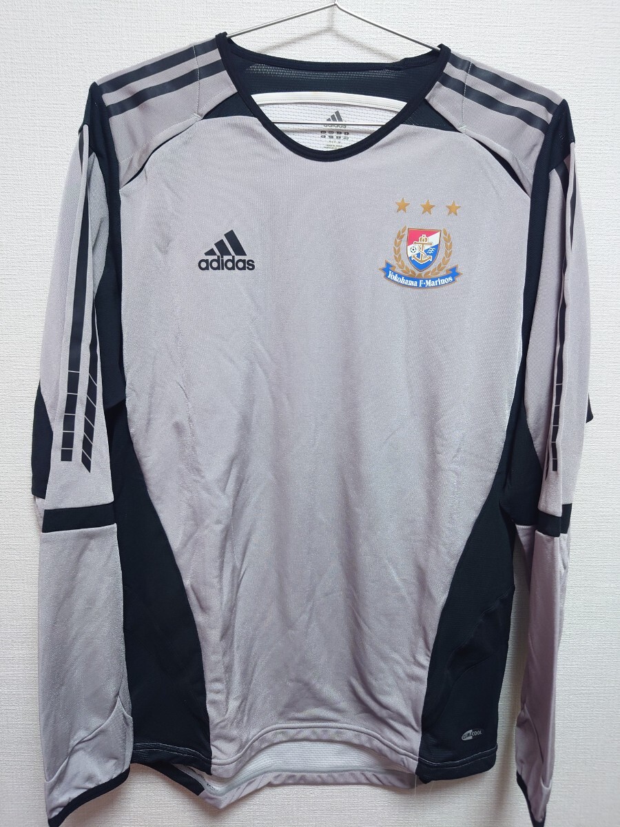 未使用　adidas　2000年代　橫浜F?マリノス　シャツ　Yokohama F. Marinos