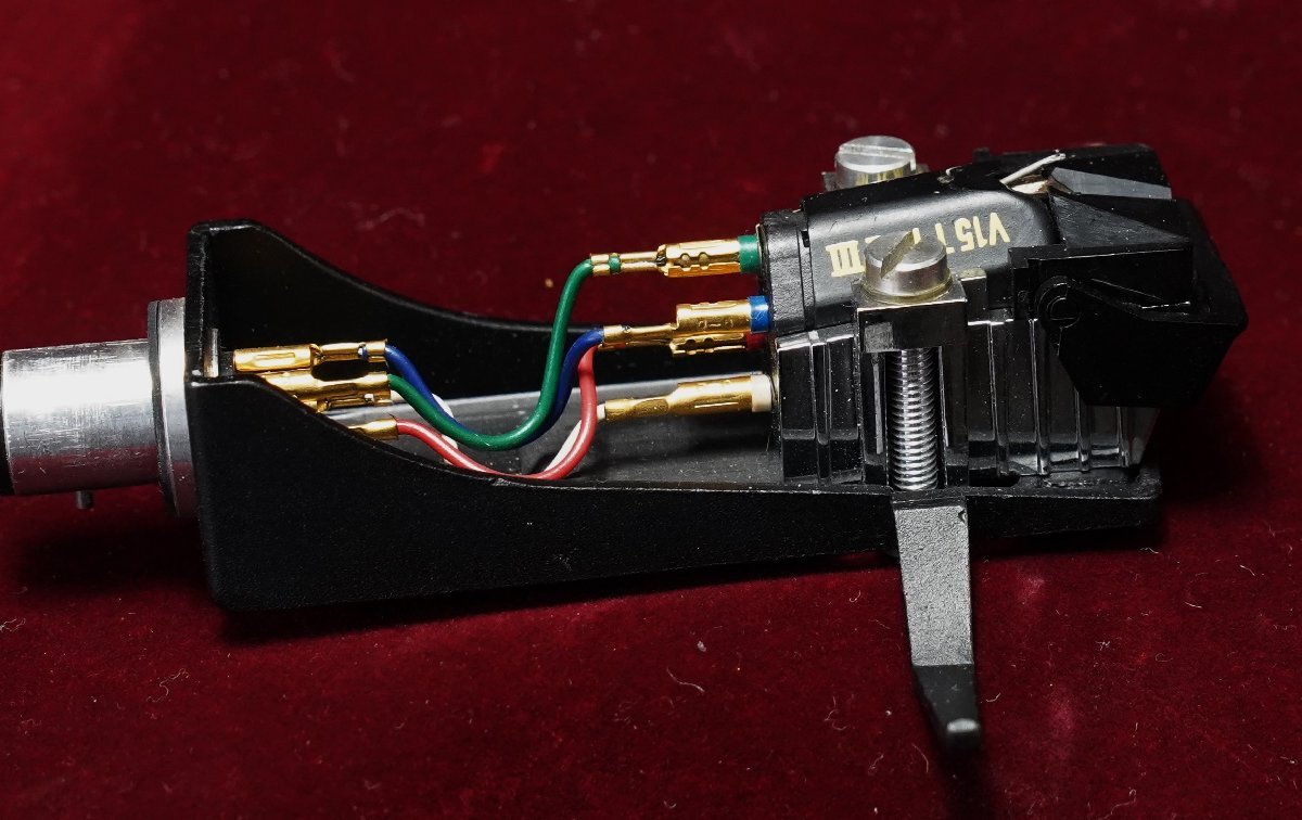 A&P SHURE V15Ⅲ 針付+DENON(shell付)(現状渡)(送料無料) MM