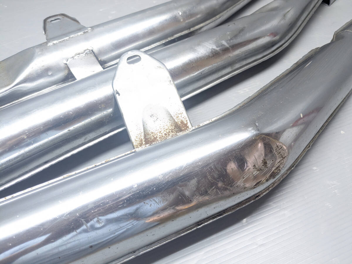 ☆カワサキ KH250/マッハ/250SS/S1 純正 マフラー 舊車 當(dāng)時(shí)物 2506BK89