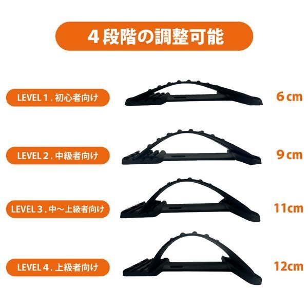 背中 ストレッチ器具 ツボ押し コリ ほぐす 寢ながら 背筋を伸ばすグッズ 背伸ばし 健康 腰 送料無(wú)料- 80N◇ バックストレッチャー