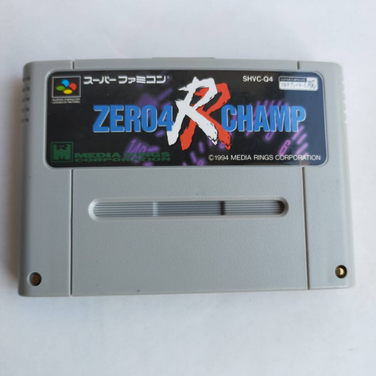  Zero yon Champ RR Super Famicom рабочее состояние подтверждено * терминал чистка settled [SFC6899_2307016]