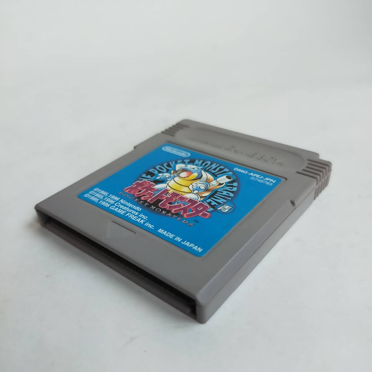 ポケットモンスター 青 GameBoy ゲームボーイ 動作確認済?端子清掃済[GB6919_988]