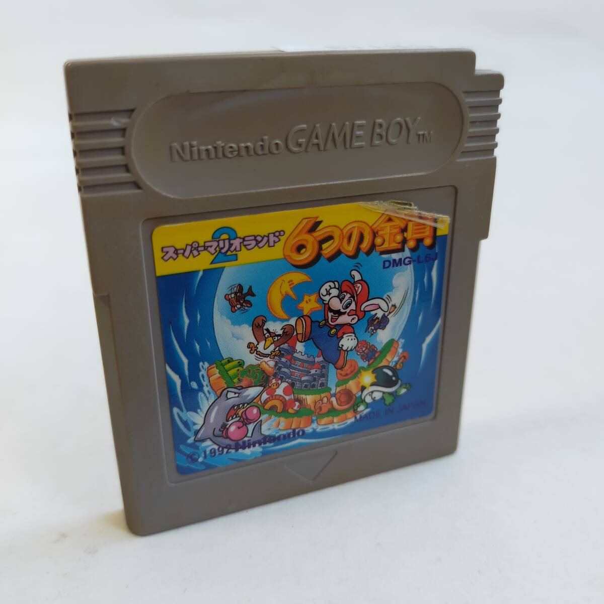 スーパーマリオランド2 6つの金貨 GameBoy ゲームボーイ 動作確認済・端子清掃済[GB6915_113]