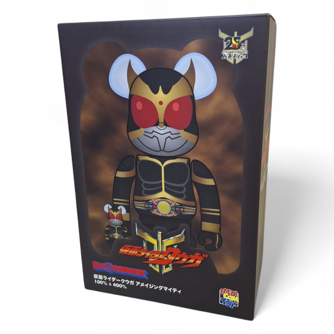 未開封新品 ベアブリック 仮面ライダークウガ アメイジングマイティ 超クウガ展 新品未開封】BE@RBRICK 仮面ライダークウガ アメイジング