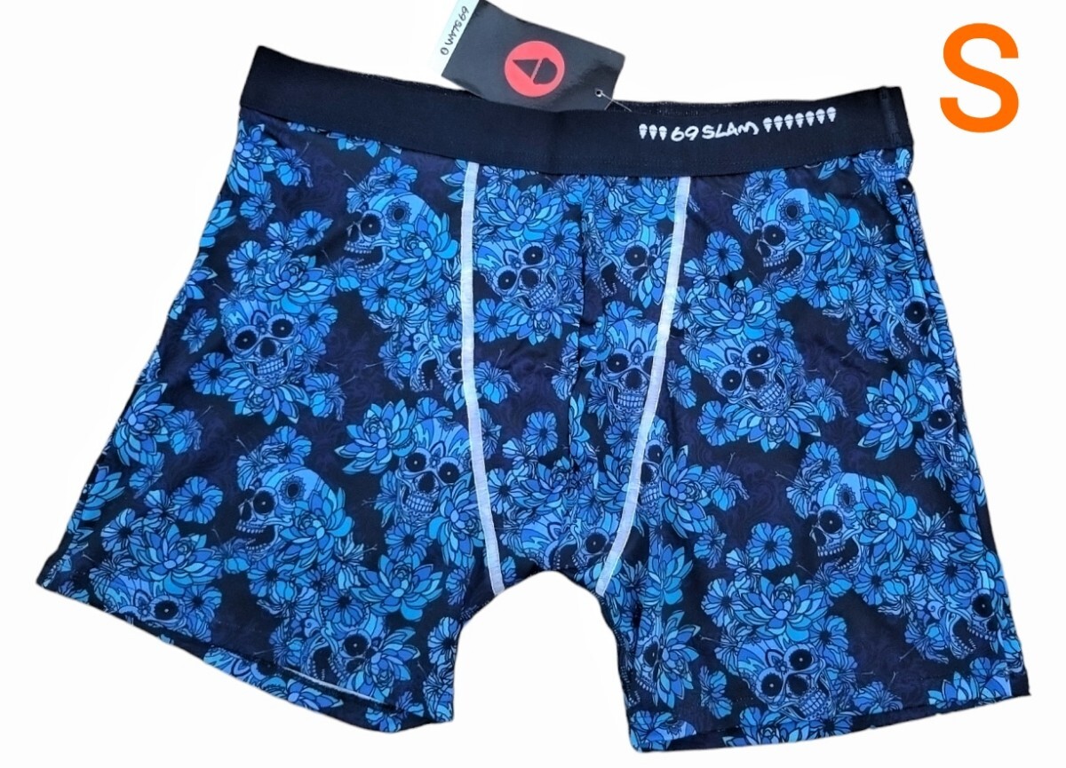 69slam ロックスラム ボクサーパンツ Sサイズ スポーツインナー レギュラー丈_画像1