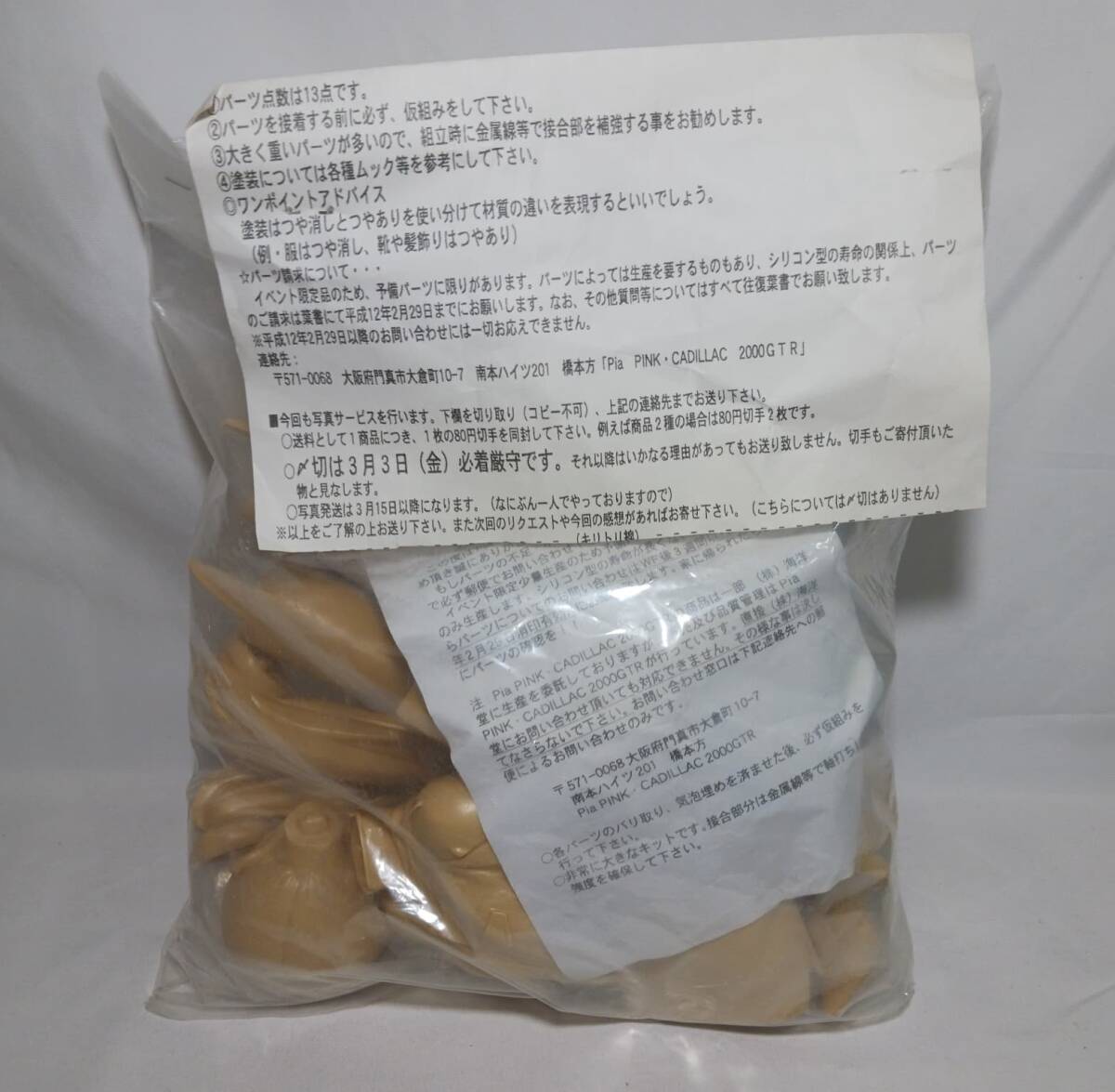 未開封品 海洋堂 キャストキット ホシノ・ルリ 劇場版 II 1 ガレージキット ワンダーフェスティバル　ワンフェス_画像2