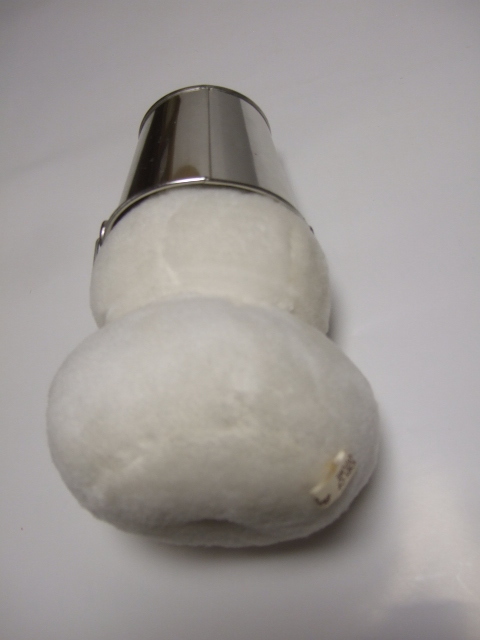 シナダ ゆきだるま ぬいぐるみ 雪だるまちゃん 当時物 ゆきだるまちゃん 雪ダルマちゃん story of nature バケツ_画像2