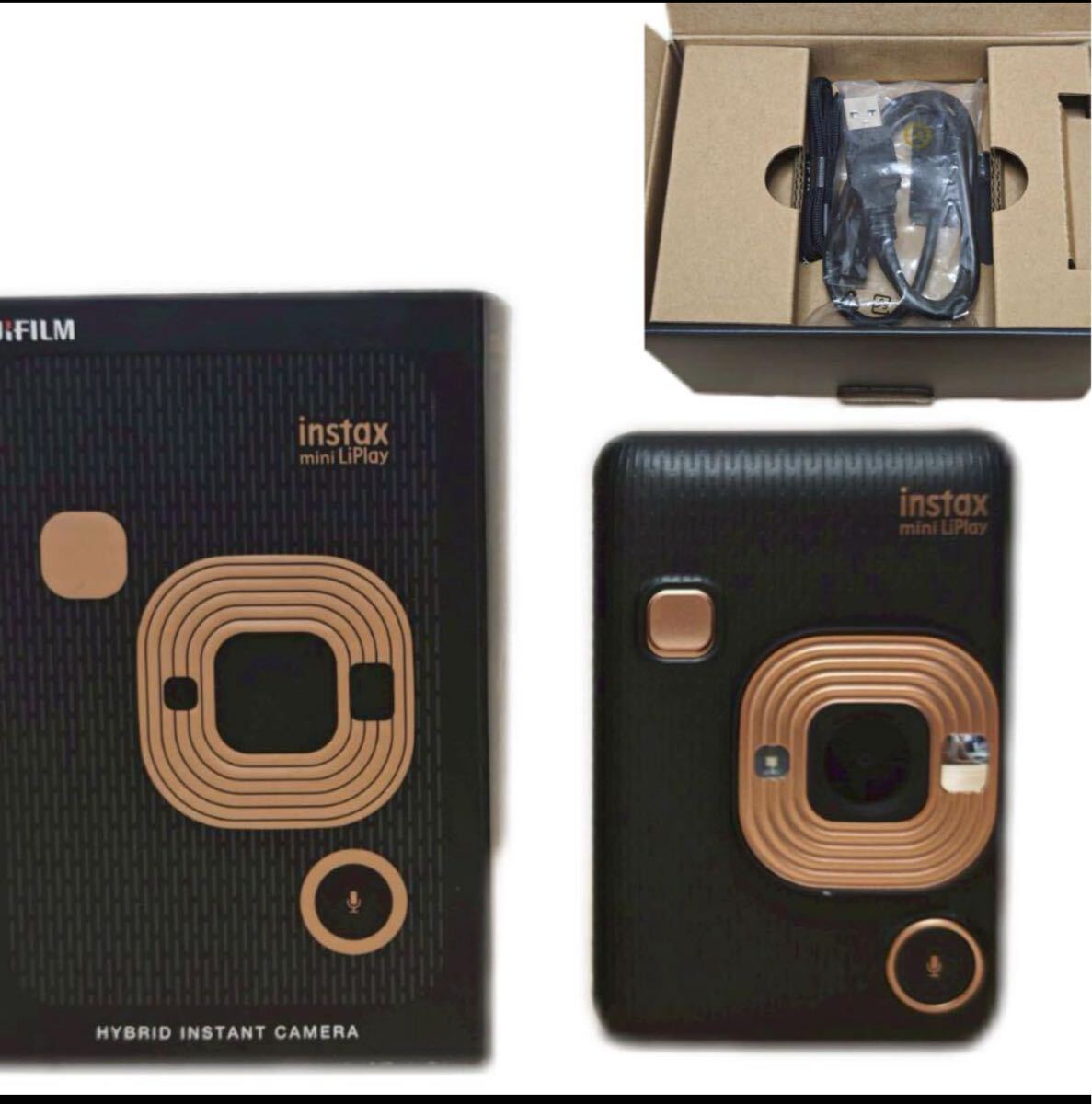ハイブリッドインスタントカメラ instax mini LiPlay