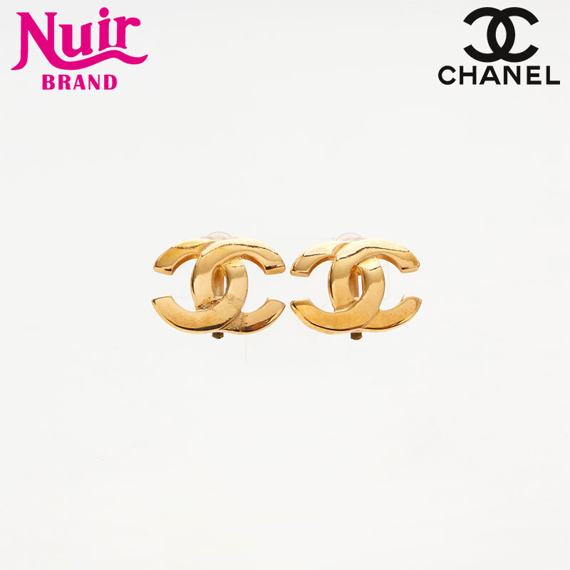 シャネル CHANEL イヤリング 2002年 ココマーク ゴールド