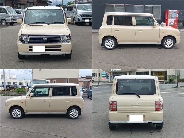 秋田発 H19 スズキ アルトラパン HE21S L 車(chē)検付R7年9/23迄 売切!!