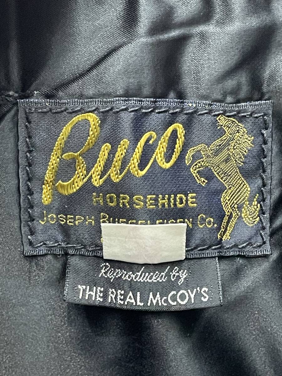 未使用品 31 THE REAL McCOY'S BUCO RPW-829011 030 リアルマッコイズ ブコ マスタングハイド レザーパンツ ホースハイド 馬革