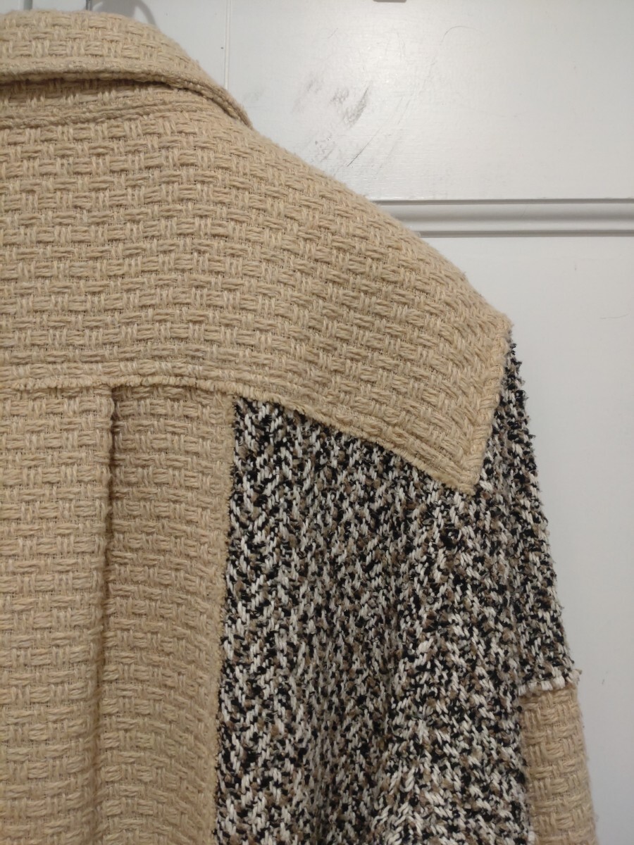 送料込★稀少★定価4.4万円【Andersson Bell パッチワーク長袖シャツ】M★トップス★ブルゾン★ジャケット★アウター_画像4